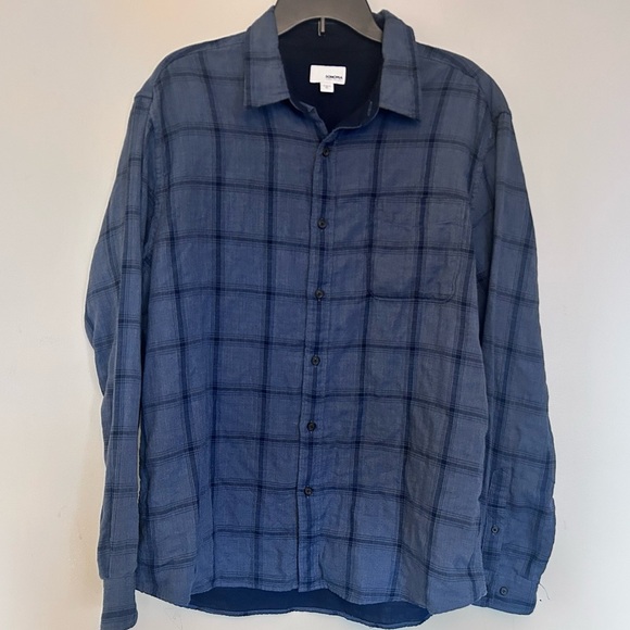NWT. Men’s Sonoma blue and black Flannel. Size XL - Picture 1 of 5
